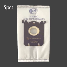 5pcs Electrolux S-Bag FC8202 FC8220 High Efficiency Dust Bags, Vacuum Cleaner Accessories