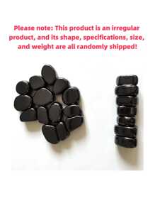 Black Lodestone Magnets For Fridge - Asymmetric Shaped, Crystals, Perfect For Halloween, Christmas & More, Halloween Gifts