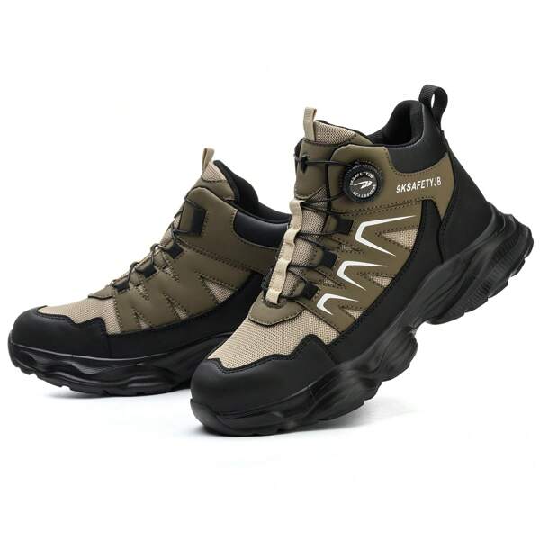 frysen scarpe da lavoro frysen uomo donna scarpe antinfortunistiche stivali antinfortunistici impermeabili punta in acciaio scarpe antiscivolo sgancio rapido autobloccanti 36-46 EU