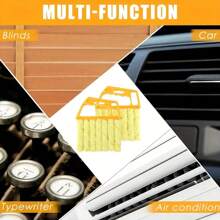 1pc Washable Ultra-Fine Fiber Venetian Blind Cleaner/Duster/Blind Brush, Easily Clean Your Windows And Venetian Blinds. - Multicolor - View 4