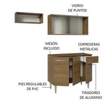 MADESA Baker's Racks - Brown - View 4