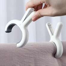 2 piezas Pinzas extra grandes a prueba de viento, pinzas de secado de ropa de uso doméstico de gran resistencia - Multicolor - Ver 8