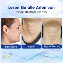 MQUPIN Gesichtsmassagegerät mit 7 Farben Modi, Elektrisch Face Massager mit 45℃ Konstantwärme, MSG Massagegerät Gesicht Gegen Falten, Hautstraffung, Anti-Aging und Reinigung
