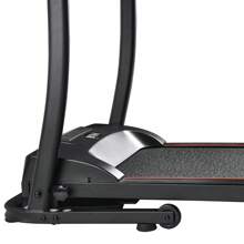 Treadmill Folding Jogging Walking Machine For Home Use│USB & Speakers │12 Pre-Programs │98% Assembled - Black - View 2