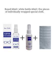 Glasses Cleaning Spray Cleaning And Maintenance Lenses Anti-Fogging, Anti-Dust And Clear Vision Portable Cleaning Spray Glasses Anti-Fog Spray Cleaning Liquid Spray Water Lens Swimming Lens Anti-Fog Cleaning AgentGlasses Cleaning Agent Brightens As Soon As It Is Wiped. Lens Screen Cleaning Solution Cleaning Agent(New And Old Models Are Shipped At Random.) - Multicolor - View 6