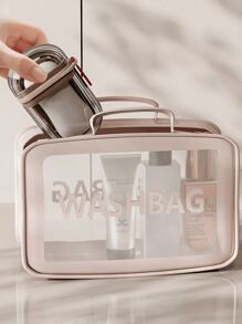 1pc Double Layer Design Travel Soap Container With Lid, Waterproof Soap Box, Multifunctional Storage Box For Trip Home Bathroom Decor Fall Decor Back To School