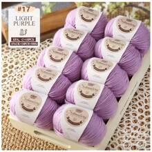 10 Skeins Of Mixed Wool Yarn, Total Weight 1.1 Lbs, Multiple Color Combinations Available. These Soft And Skin-Friendly Yarns Are Suitable For DIY Projects Such As Sweaters, Scarves, Hats And Crafts. - 10 Groups - View 21