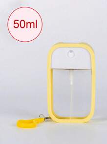 1 Set mit 4 praktischen 50ml Karten-Sprühflaschen, mit Silikonabdeckung, Haken, Trichter, kleine Alkohol-Handdesinfektionsspray-Flasche, eigenständige Parfümflasche, Gesichtswasser, Mückenschutz-Desinfektionsflasche, tragbare Parfümsprühflasche, ultrafeiner vernebelter Gesichtswasser-Zerstäuber, Sprühflasche, kleine Alkohol-Desinfektionssprühflasche