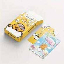 Sanrio 92pcs/Box Sanrio Photo Card Sticker Set, 60pcs Double-Sided Small Cards & 32pcs Stickers, High-Definition Color Print LOMO Cards, Boxed Photo Cards, Cartoon Collectible Cards, Postcards, Holiday & Party Gift