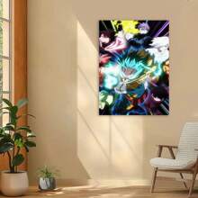 Framed Decoration Popular My Hero Superpower School Anime Poster Painting Canvas Wall Art Bedroom Living Room Hallway Perfect Gift Ideas Winter Decoration Room Decoration
