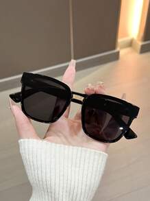 1pc Casual Polycarbonate (PC) Decorative Women's Fashion Glasses, Y2K Elegant And Stylish Accessory