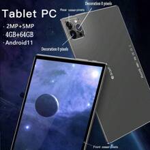 BDF BDF P37 Novo Tablet 4GB RAM + 64GB ROM Tela de 10,1 polegadas Resolução 1280 * 800 Capacidade da bateria de 5000mAh Bateria de íons de lítio WIFI Suporte Bluetooth Dual Card Dual Standby Sistema Android 11.0 Portátil, eficiente, duradouro, fácil de colaborar, design leve, tela de alta definição para experiência de visualização envolvente, portabilidade Não equipado com adaptador de energia