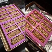 1pc Silicone Granola Bar Mold, Candy Bar Mold, Rectangle Protein Bar Mold, For Baking Chocolate Bars, Cereal Bars, Cheesecake, Brownies