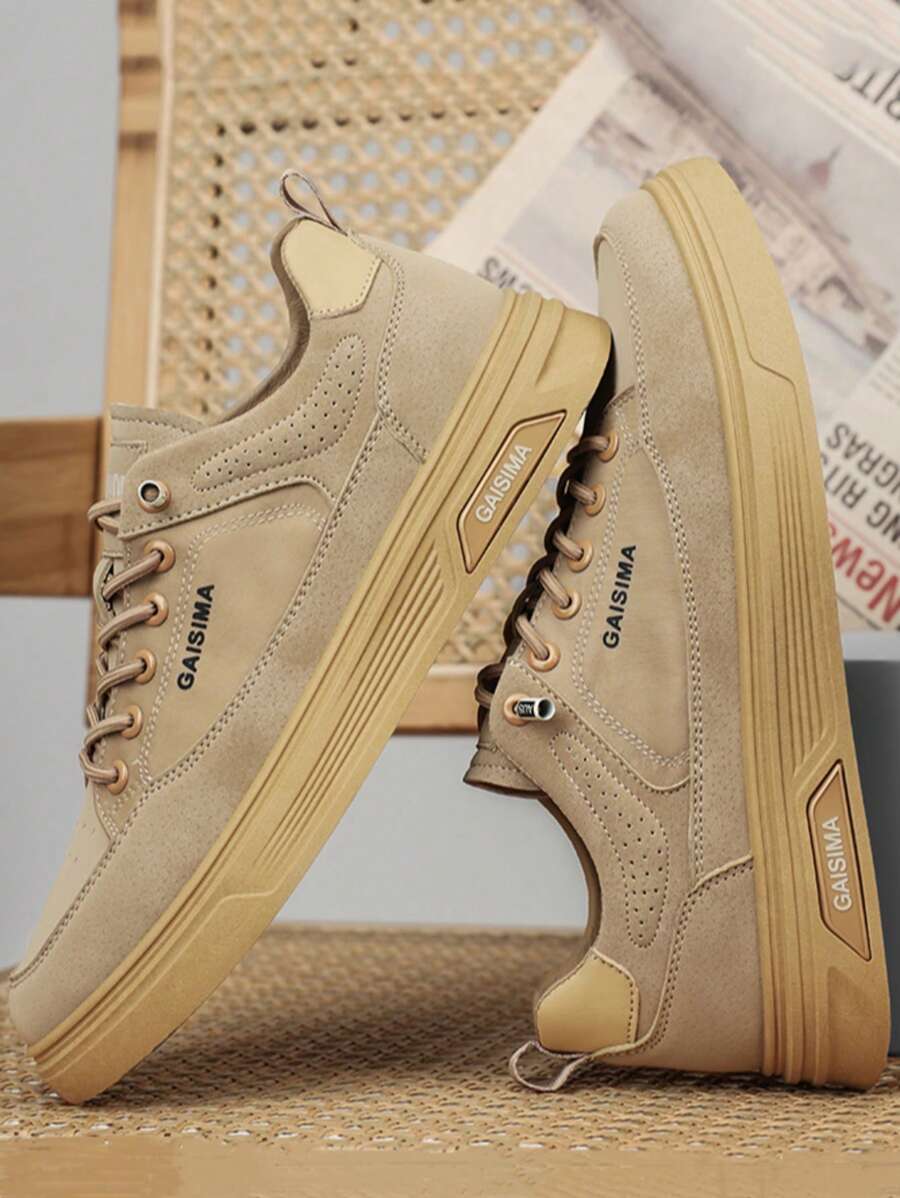 Men's Casual Skate Sneakers, Fashion Slip-Resistant Comfortable, Suitable For Teen, Summer Casual, Outdoor Athletic, Vacation, Travel, Graduation Gifts, Birthday Dress Accessories - Multicolor - View 1