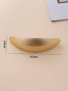1 pieza/Juego de 3 piezas Clips de pelo ovalados decorativos y de moda para la vida diaria y el uso casual