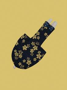 1 pieza Pañal de pájaro, traje de vuelo de loro para mascotas con bolsa de excremento 3D (color aleatorio)