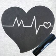 Reflective HTV / 3D Puff Heat Transfer Vinyl For T-Shirts - HTV Vinyl Bundle 9.8x9.8 Inches For Heat Press Machine