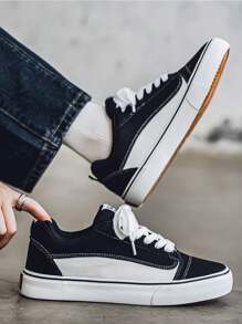 Men's Casual Autumn New Breathable Low-Top Sneakers, Comfortable And Versatile For School And Sports