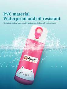 180pcs/120pcs/60pcs/30pcs Customized Stationery Stickers, Customized Transparent Waterproof Name Labels, Water Bottle Stickers, Pencil Stickers, Cute Adhesive, Colorful Customized Name Stickers, Suitable For School Supplies, Personalized Stickers For Water Bottles, Lunch Boxes And Personal Items, Great For Daycare, Camping And Sports Activities