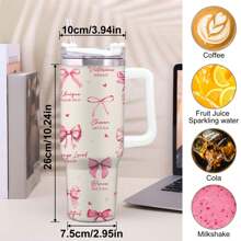 Christian Tumbler - 40oz Pink "God Says You Are", Inspirational Faith Gift, Perfect For Birthday, Catholic Gift, Easter - 40oz - Xem 7