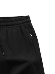 Men's Loose Fit Casual Cargo Shorts For Summer Zipper Pocket