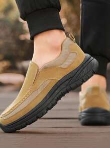 Men's Fashionable & Versatile Anti-Slip Casual Sports Shoes For Spring, Suitable For Teens