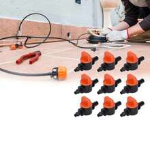 Mini Drip Irrigation Control Valve -4/7mm Diameter, Suitable For Garden Hose Connectors