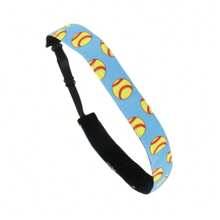 Durable Headband Printed Baseball Headband For Sport 1 Pc
