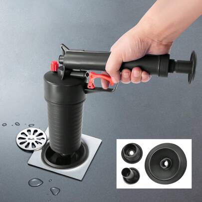 YUNRUX Toilet Drain Remover Pipe Dredging Tool Toilet Plunger Set Toilet Plunger