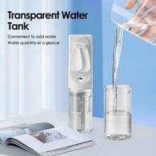 Hailicare 迷你便携式二合一加湿雾化风扇 – 4档静音降温，12小时纳米冰雾，USB-C充电接口，儿童硅胶扇叶，适用于家庭、办公室和旅行 - 查看 5