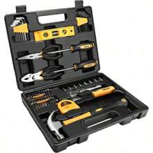 Piece Tool Set Lightweight, Portable And Durable. Ideal For Daily Home Repairs And DIY, A Must-Have Hand Tool Set For The Family! 53  Pcstoolset - Default - View 1