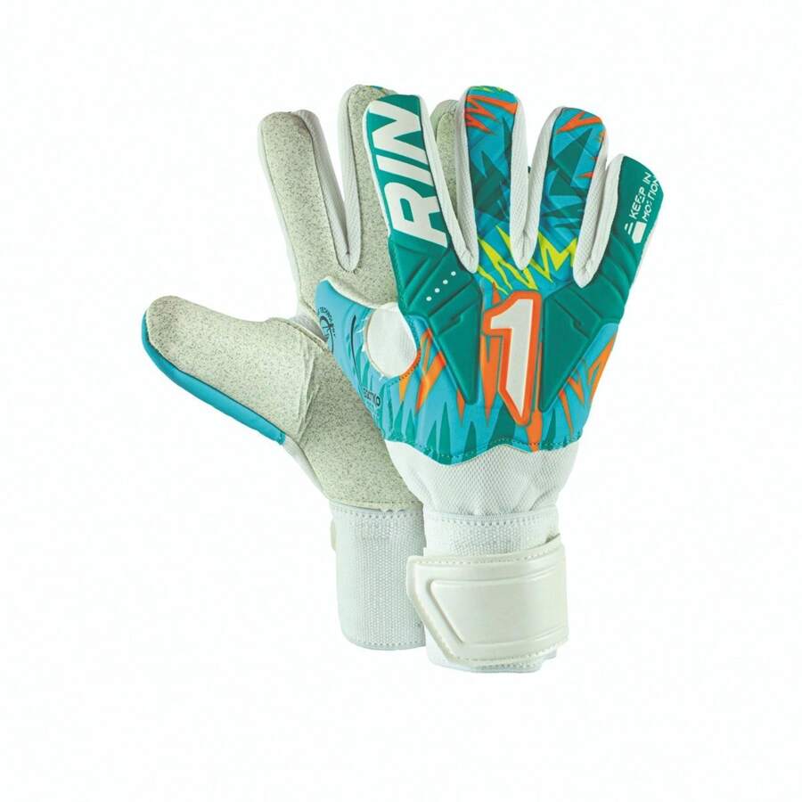 Rinat Egotiko Vengador Training Gloves – Protection And Performance For Goalkeepers - Aqua - View 1