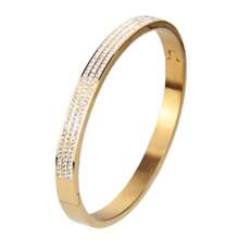 3/1 件套镀金女士珠宝手链、奢华闪亮派对/节日配饰、吊坠项链、礼物 - 蝴蝶組合款 - 查看 10