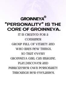 GROINNEYA 7 paia di nuove ciglia a forma di occhio di gatto, naturali e lunghe, con banda trasparente, con estremità alate che allungano lo sguardo, ciglia finte in stile mink per il trucco (XF07)