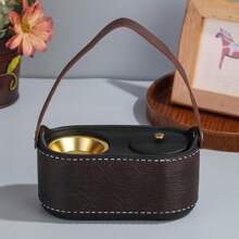 One Incense Burner And Aroma Diffuser Made Of Resin, Featuring A Simple Design With An Integrated Structure Combining An Incense Burner And A Spice Container. It Is Suitable For Home Decoration, Bedrooms, Living Rooms (As A Centerpiece Decoration), Offices Gifts Birthday Graduation