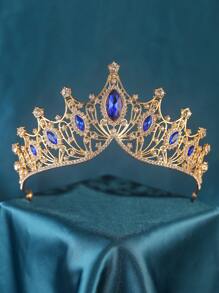 1 件装水晶公主皇冠婚纱配饰发带新娘皇冠新娘首饰