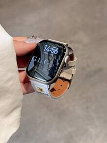 Summer New Monet Garden Personalized Leather Strap Compatible With 38/40/41/42/44/45/49mm Apple Watch Strap Apple Watch Strap Apple Watch Strap Ultra/Se/8/7/6/5/4/3/2/1