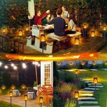 78cm 1 LAMPADA SOLARE 96 LED TORCIA FIAMMA EFFETTO FUOCO 350lm, Lampade da proiezione per paesaggio, luci solari per giardino esterno, torce solari, torce da giardino con effetto fiamma realistico, IP65 impermeabile, adatte per esterni, cortili, giardini, illuminazione del prato, luci LED calde fiamme tremolanti impermeabili luci torcia solare ornamenti da giardino illuminazione del paesaggio accensione/spegnimento automatico per vialetto cortile patio decorazione.