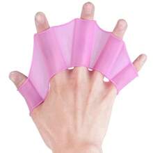 1 Pair Anti-Slip Silicone Swimming Fins - Suitable For Swimming Pool, Beach, Ocean And Diving Training