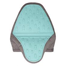 2 pièces de dessous de plat en silicone résistant à la chaleur avec housse en tissu - polyvalent pour supports de casserole, dessous de plat pour micro-ondes/four, support de poignée de poêle, tapis de plan de travail de cuisine