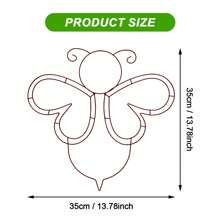 Easter Wreath Metal Frame Garden Bunny Shaped Wire Wreath Form For Easter DIY Craft Project
