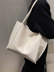 Customized Minimalist Shoulder Tote Bag Large Capacity, Lightweight, Portable, Business Casual, Suitable For Women As Daily Use Dating Gift Women's Vintage Pattern Tote Bag,Large Capacity Shoulder Bag,Stylish Bag For Work