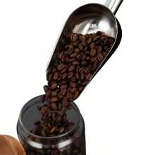 Juego de 1/3 piezas de cucharones de acero inoxidable gruesos, pala metálica multiusos para cubitos de hielo, helados, comida para mascotas, granos, harina, alimentos, té, palomitas, hielo, azúcar, frijoles, arroz - Diseño resistente, adecuado para uso doméstico en verano, restaurantes, bares y dispensador de bloques de hielo para camping al aire libre, regalo para el padre