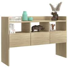 vidaXL Credenza Rovere Sonoma 105x30x70 Cm In Legno Multistrato - 棕色 - 查看 3