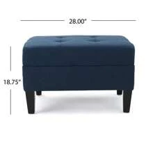 Living Room Soft Cushioned Footstool