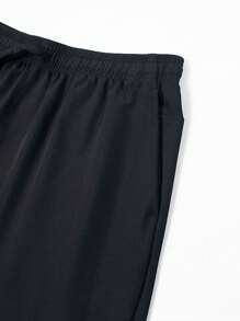 1pc Boyfriend Style Men's Outdoor Hiking, Camping, Running, Fitness, Swim Breathable & Quick Drying Shorts, Spring/Summer