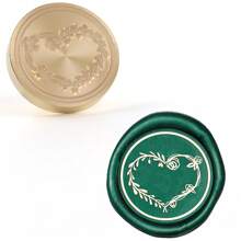 CYFUN DESIGN 1 PC 25mm Butterfly/Fox/Deer Pattern Wax Seal Stamps Solid Brass Engraved Fire Lacquer Stamp Heads NO Handle For Decorating Notebook Gifts And Greeting Cards