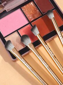 MAANGE 13pcs Professional Soft Long Aluminum Tube Makeup Brush Set,Eyelash Brush,Eyeshadow Brush, Eyebrow Brush, Blending Brush,Lip Brush,Highlight Brush,Concealer Brush,Makeup Brush For Powder Liquid Cream,For Daily Use And Travel,Makeup Accessories Gifts For Friends ﻿ ﻿ ﻿ ﻿ ﻿ - 彩色 - 查看 2