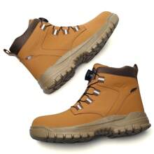 frysen frysen Chaussures de travail Chaussures de sécurité Hommes Femmes Embout en acier Anti-écrasement Léger Sportif Respirant Autobloquant Libération rapide Mode Chaussures de protection 36-46 EU