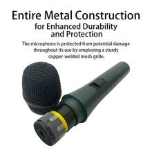 LexiNova E845 Supercardioid Microphone Dynamic Professional Wired Handheld Microphone For Karaoke Stage Singing BBOX Recording Vocal Mi